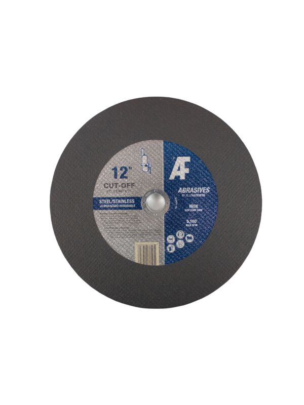 12 x 1/8 x 20mm Cut Off Wheel Aluminum Oxide for Hand Held Saw for Metal - 25/Box