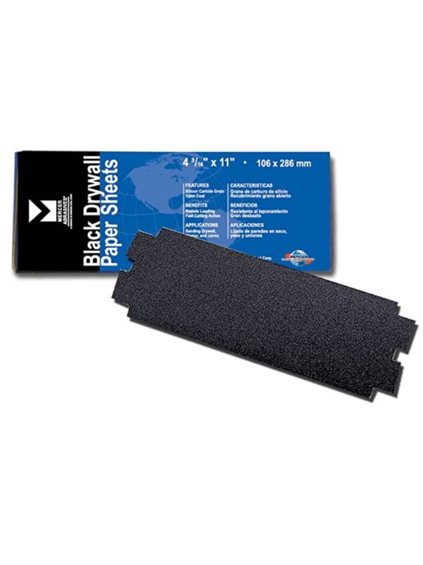 4-3/16X11 Sandpaper Sheets 120 Grit 100/Pk - 1000/Case
