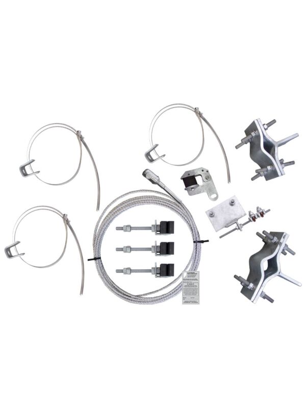 320ft Leg Mount Phoenix Climb System HDG with Galvanized Cable