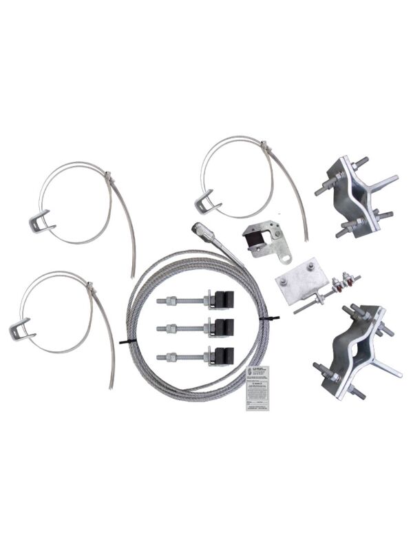 140ft Phoenix Round Climb Leg Safety Climb System HDG with Stainless Cable