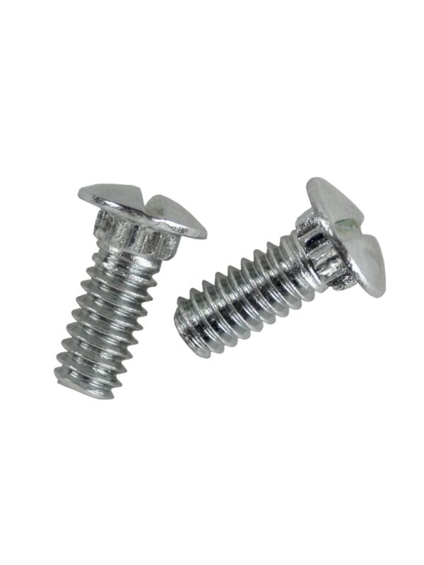 Round Slot Head Track Bolt Zinc
