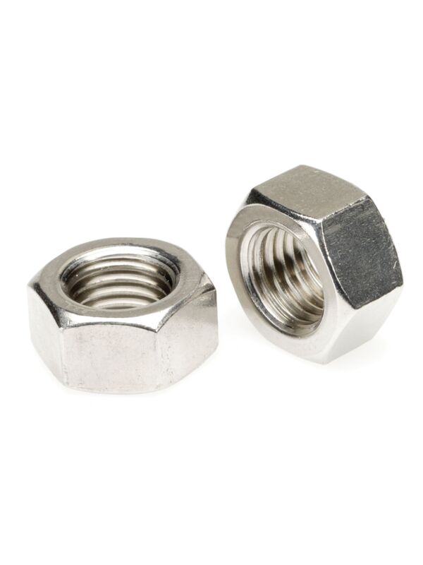 7/8-9 Finish Hex Nut Gr 18.8 Stainless Steel 25/Box