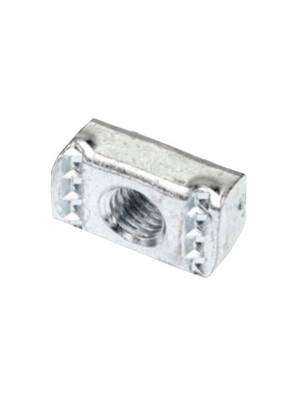 1/4-20 Channel Nut with No Spring Zinc 100/Box