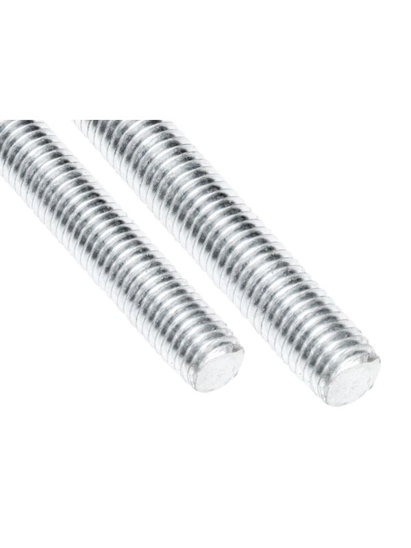 7/8-9 x 6ft Threaded Rod Zinc 4/Tube