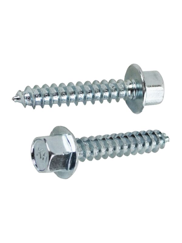5/16 x 1-5/8 High Head 7/16 A/F Hex Washer Lag Screw Zinc 1000/Ctn