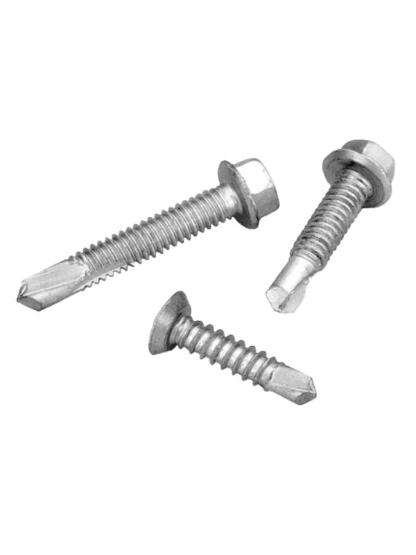 EAF876 1/4-20 x 1-1/2 HWH DRIL-FLEX™ Structural #4 Pt Drill Screw 100/Box
