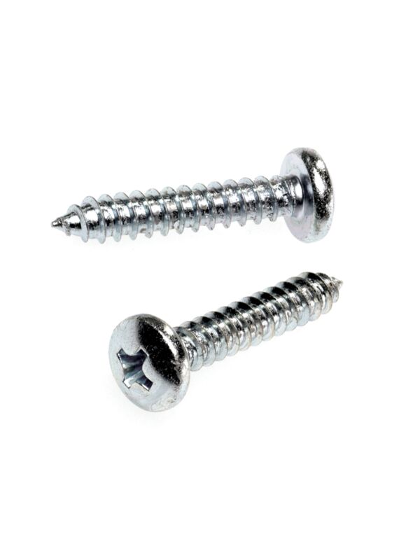 10 x 3 Pan Phillips Head Sheet Metal Screw Zinc 100/Box