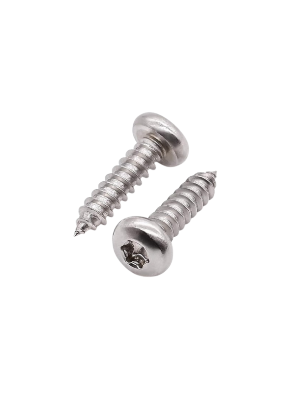 10 x 2 Pan Head Torx Drive Sheet Metal Screw Type AB Zinc 3000/Ctn