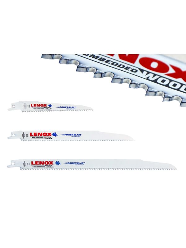 Lenox® Bi-Metal Reciprocating Blades for Wood BULK