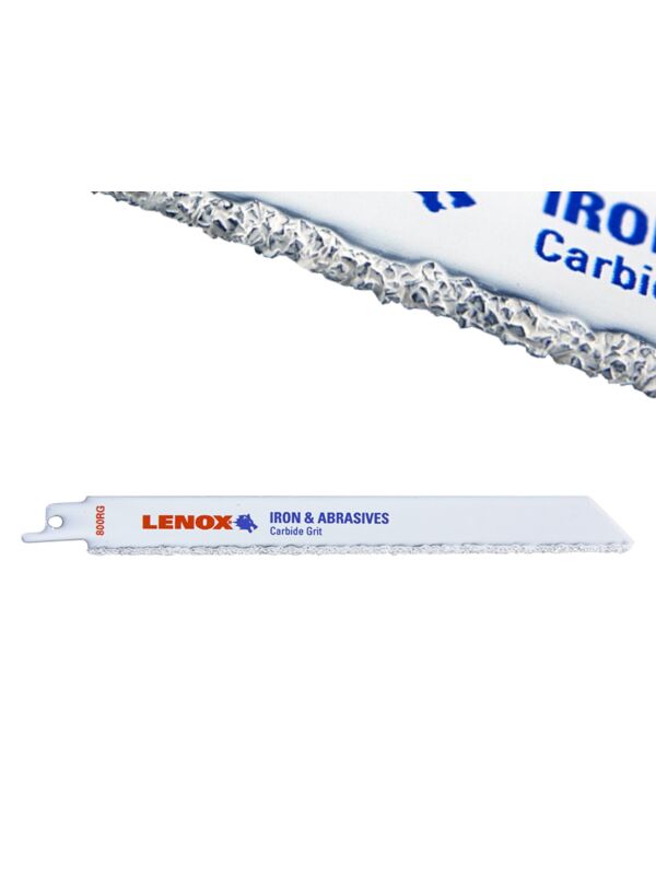9 x 3/4 x .040 Lenox Carbide Grit Recip Blades 2/Pack - PRICE PER BLADE