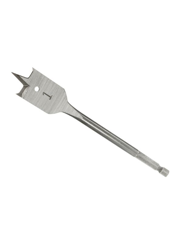 1 x 6 Spade Bit For Wood 1/4 Hex Shank