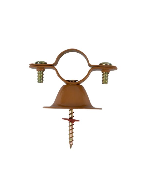 1/2 Bell Type Hanger Copper Plated 25/Box