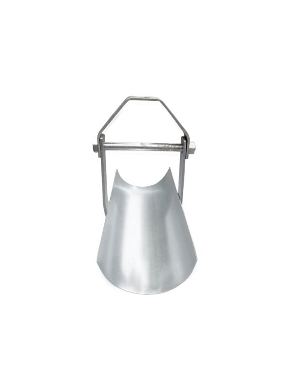 2in Clevis Hanger w/Shield Electro-Galvanized