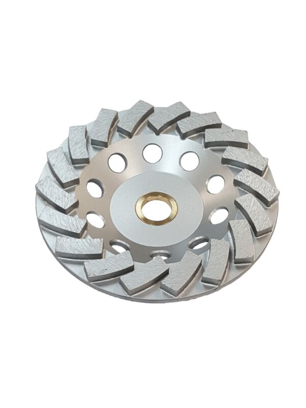 4-1/2 x 5/8-11 Standard Turbo 18 Segment Diamond Cup Grinder