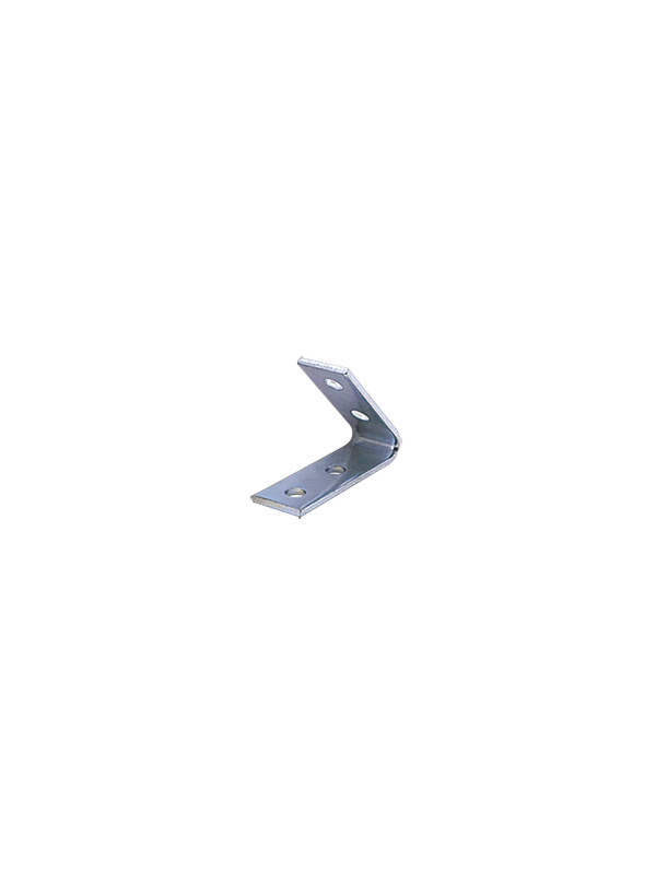 A-3174-2 45° Closed Angle Bracket 4 Hole Electro-Galvanized