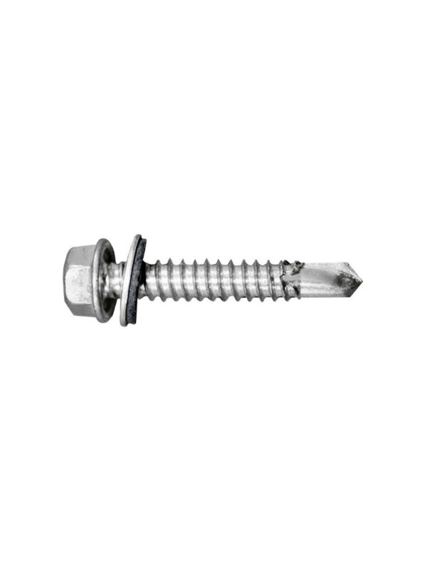 Hex Washer Head Self Drilling Screw Galvanized with Neo Bonded Washer