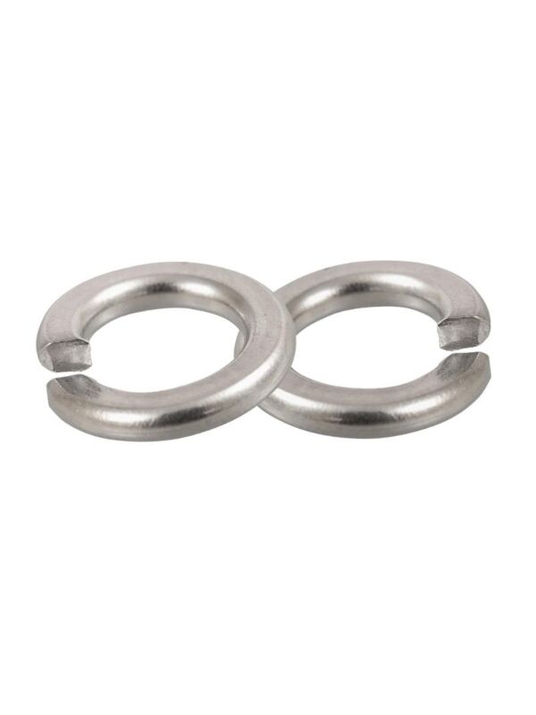 Medium Split Lock Washer 316 Stainless Steel