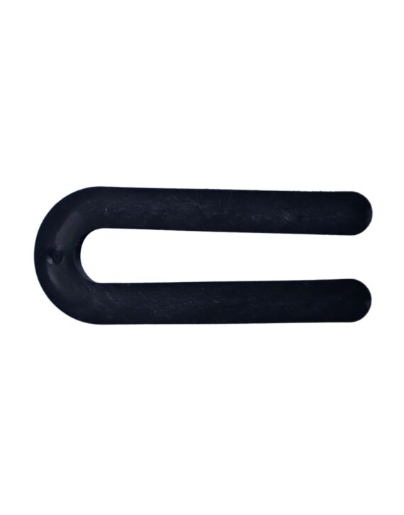 3/8 x 1-1/2 x 3-1/2 Horseshoe Shim Solid Black Box of 150 DL33