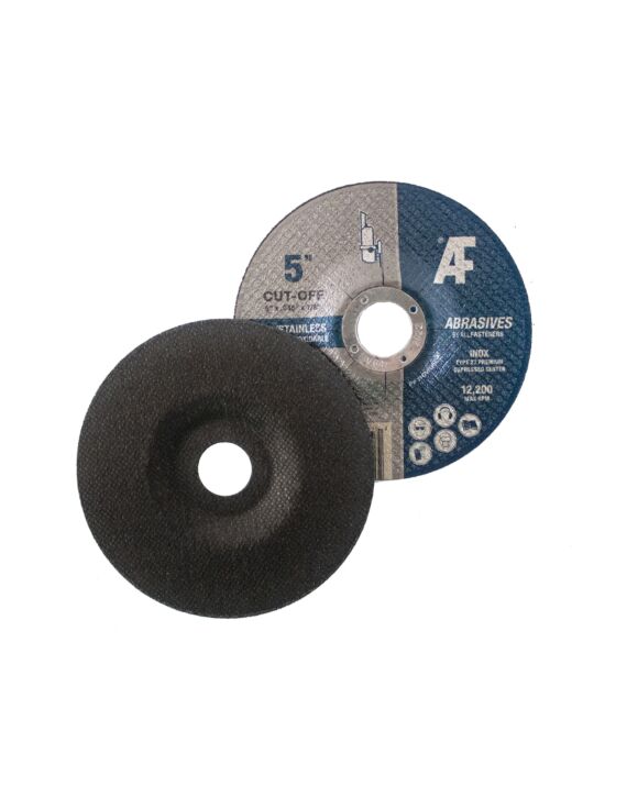 5 x .045 x 7/8 Type 27 Cut Off Wheel Aluminum Oxide for Metal 50/Box - 250/Ctn