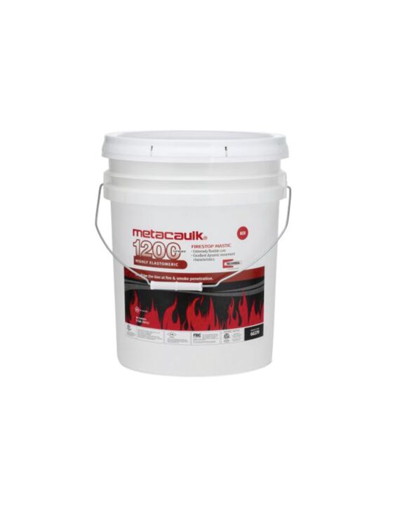 Metacaulk® 1200 Red Sprayable Firestop Sealant 5 Gallon Pail