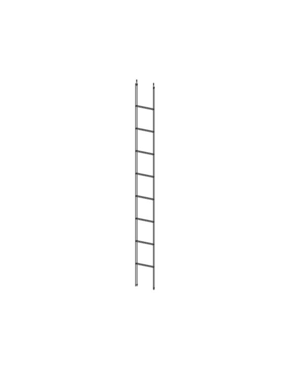 8 Run Cable Ladder - 20' x 24" Wide