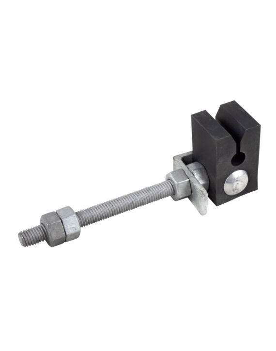 Safety Climb Cable Guide Galvanized for 1/2 Threaded Rod ASSEMBLED