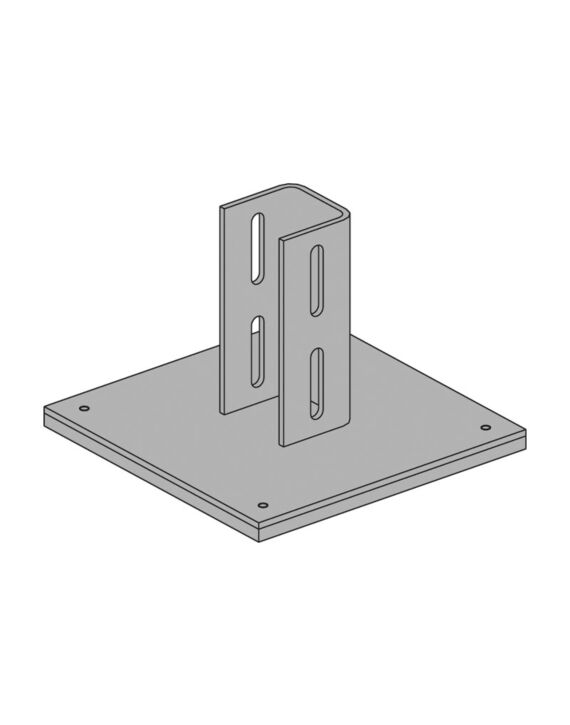 3" NexSpan2™ F Series Post Base B33