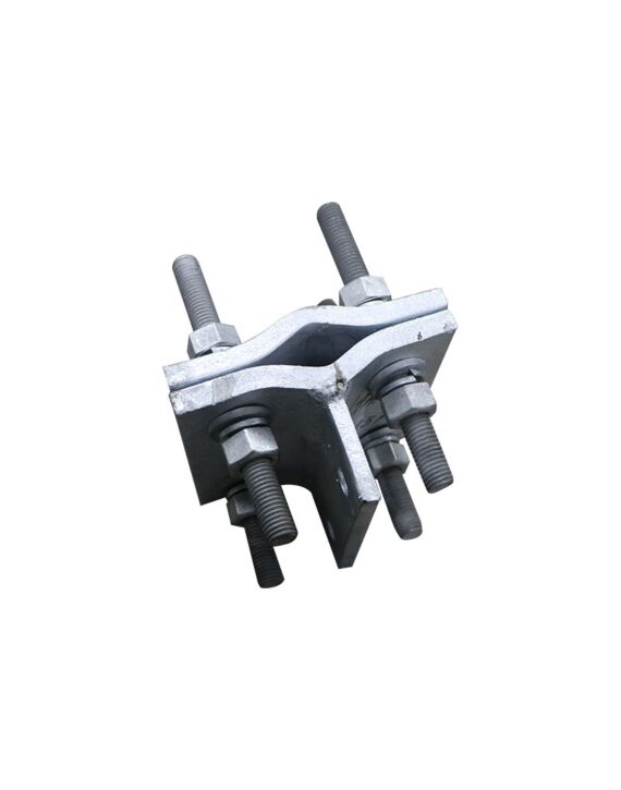 Phoenix Round Leg Safety Climb Bracket Top and Bottom Galvanized with Hardware