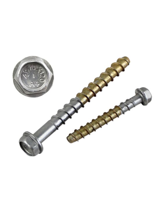 SAH-S Hex Head Concrete Screw-Anchor 316 Stainless Steel