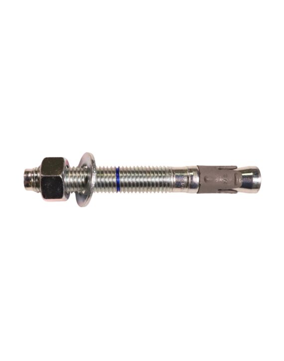 3/4 x 4-1/4 ETB Wedge Anchor Zinc ICC Approved for Cracked/Uncracked Concrete 10/Box - 50/Ctn