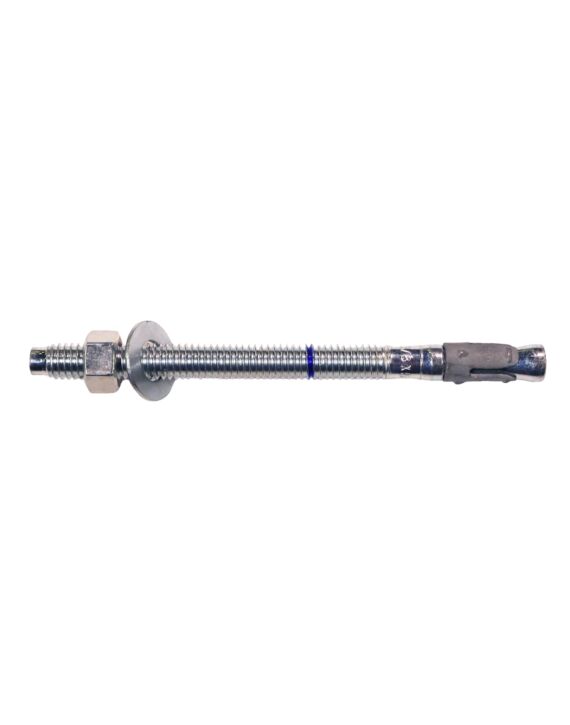3/8 x 5 ETB Wedge Anchor Zinc ICC Approved for Cracked/Uncracked Concrete 50/Box - 250/Ctn