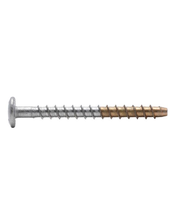 AF M8 x 75mm (5/16 x 3) Button Torx Hd Concrete Screw-Anchor 316 Stainless 50/Box - 300/Ctn