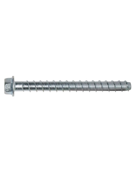 5/8 x 6-1/2 Hex Head Concrete Screw-Anchor Mechanically Galvanized 10/Box - 40/Ctn