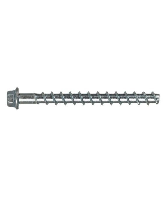 5/8 x 8 Hex Head Concrete Screw-Anchor Mechanically Galvanized 10/Box - 20/Ctn