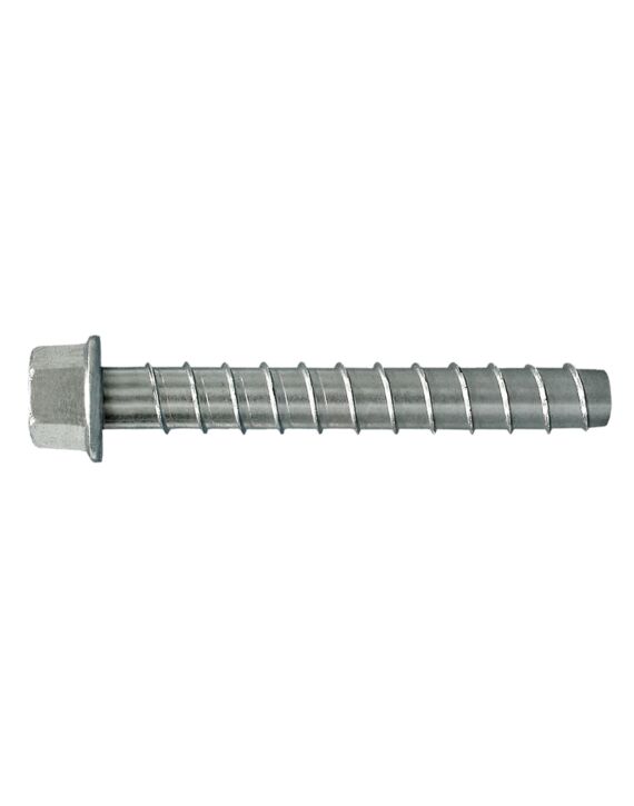 3/8 x 3 Hex Head Concrete Screw-Anchor Mechanically Galvanized 50/Box - 200/Ctn