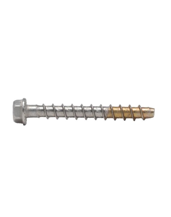AF M6 x 60mm (1/4 x 2-1/4) Hex Head Concrete Screw-Anchor 316 Stainless 100/Box - 600/Ctn