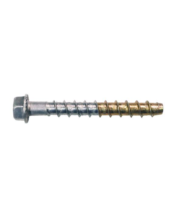 AF M6 x 80mm (1/4 x 3) Hex Head Concrete Screw-Anchor 316 Stainless 100/Box - 600/Ctn