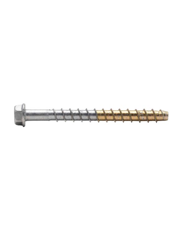 AF M8 x 100mm (5/16 x 4) Hex Head Concrete Screw-Anchor 316 Stainless 50/Box - 300/Ctn