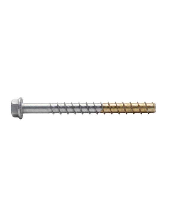 AF M12 x 145mm (1/2 x 5-3/4) Hex Head Concrete Screw-Anchor 316 Stainless 25/Box - 100/Ctn