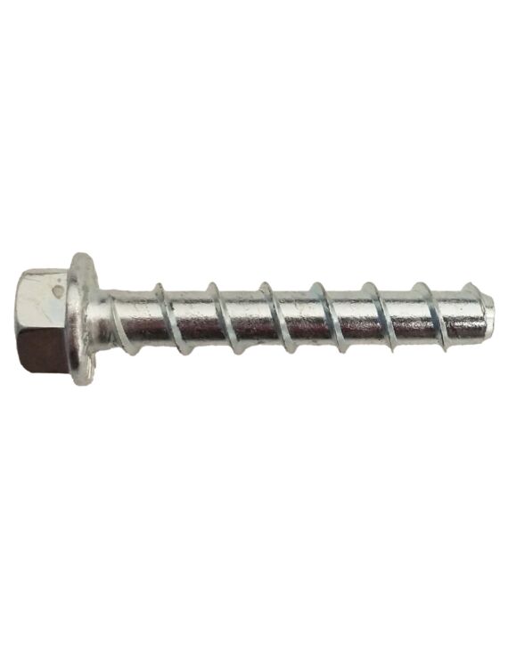 AF 1/4 x 1-3/4 Hex Head Concrete Screw-Anchor Zinc 100/Box - 600/Ctn