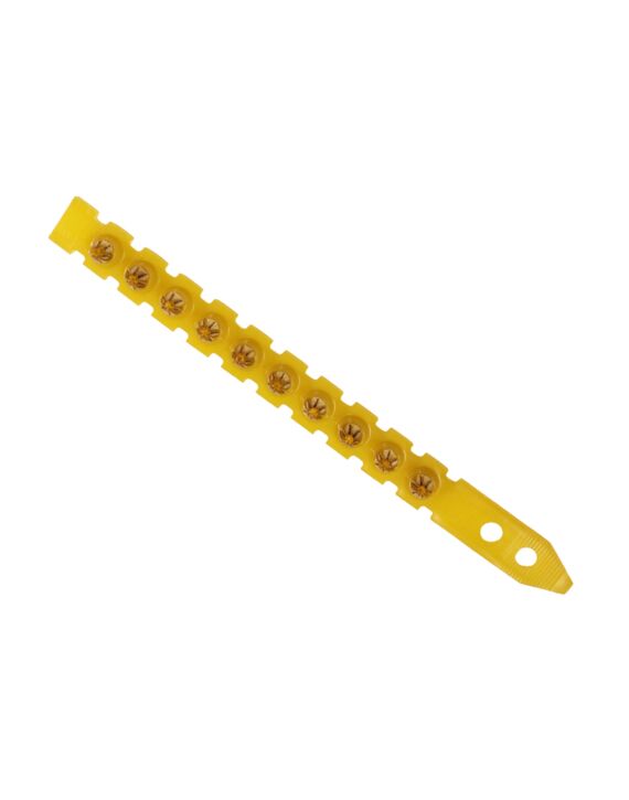 .27 Caliber Safety Strip Loads Yellow (Level 4) 100/Box - 10,000/Ctn