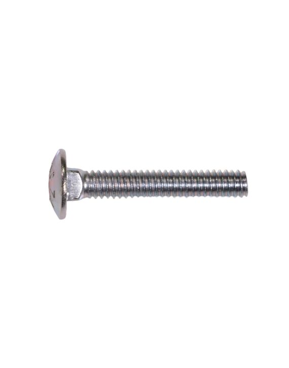1/4-20 x 1-1/4 Carriage Bolt A307 Zinc 100/Box