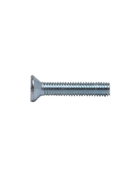 1/4-20 x 1 Flat Phillips Head Machine Screw Zinc 100/Box 2500/Case