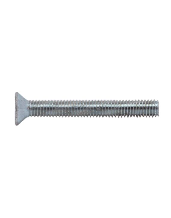 6-32 x 1-1/2 Flat Phillips Head Machine Screw Zinc 100/Box - 4000/Ctn