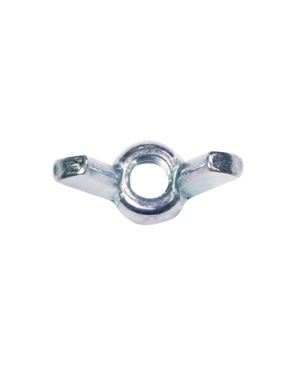1/4-20 Forged Wing Nut Zinc 100/Box