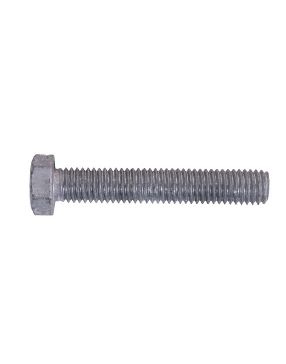 3/8-16 x 4-1/2 Hex Tap Bolt, Full Thread, Grade 5 Galvanized