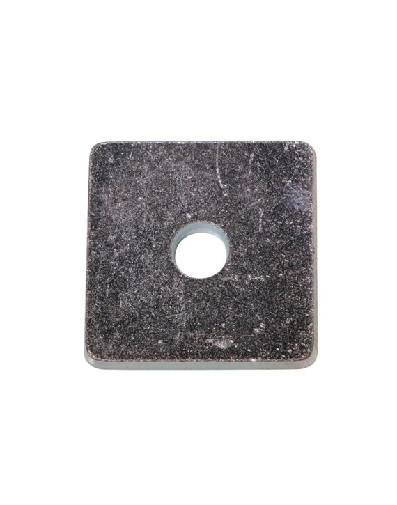 1/4 x 1/4 x 1-5/8 x 1-5/8 Square Washer Zinc 50/Box