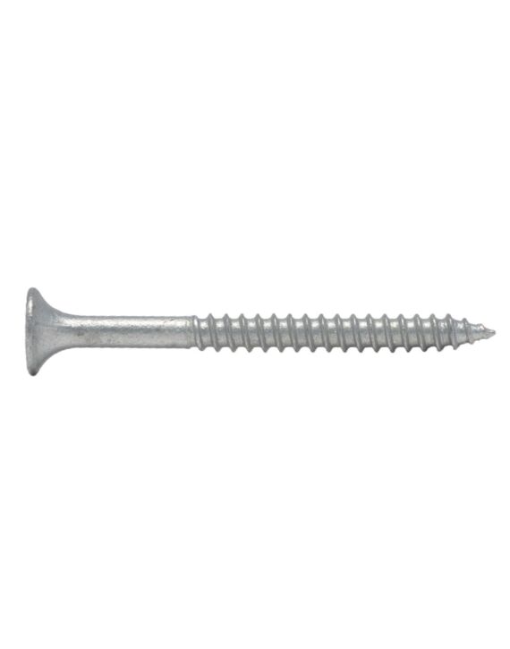 14-10 x 4 (100mm) Bugle Head Hex Drive Timber Screw Rib Hd Type 17 Galvanized 500/Box (5mm Driver 5HXI5M)