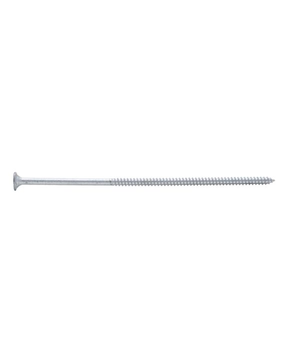 14-10 x 7-7/8 (200mm) Bugle Head Hex Drive Timber Screw Rib Hd Type 17 Galvanized 250/Box(5mm Drive 5HXI5M)