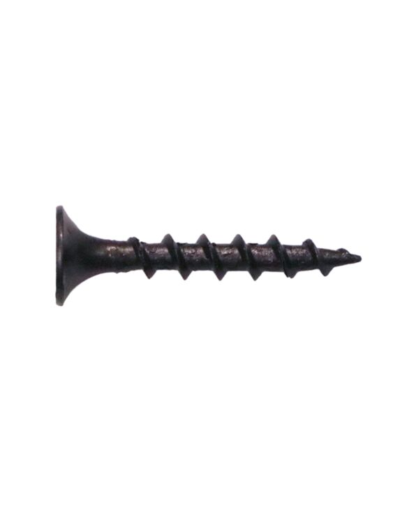 6 x 1 Drywall Screw Bugle Phillips Coarse Thread Black Phosphate 10,000/Ctn